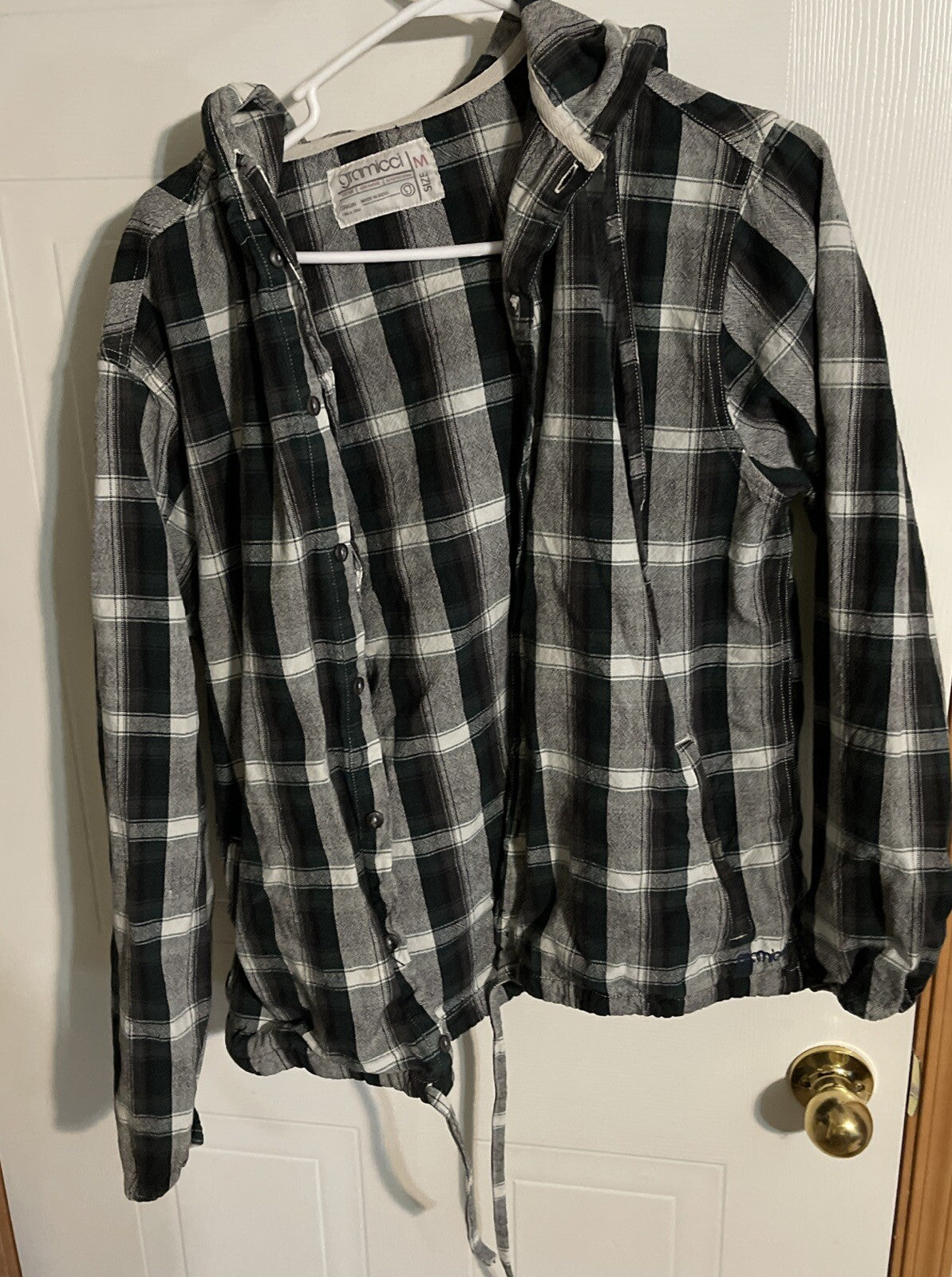 Gramicci Flannel Hoodie Medium