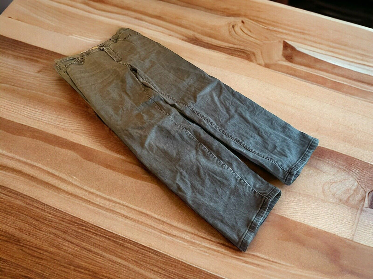 Everlane High Rise Slim Straight Buttonfly 32 Regular 