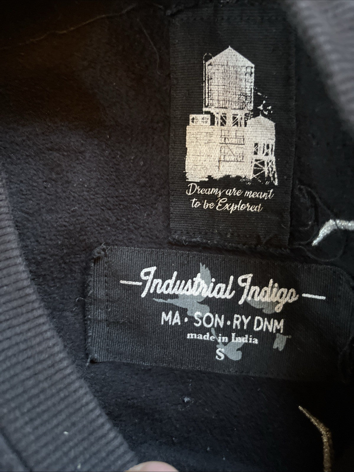 Industrial Indigo Sweatshirt Small 