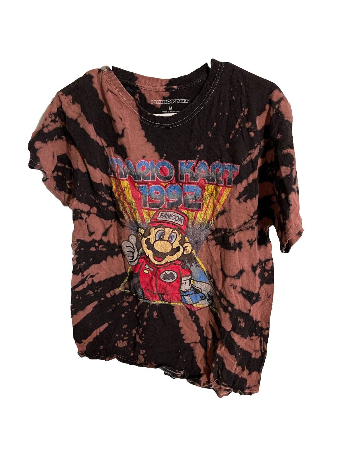 Mario Kart T Shirt Medium 