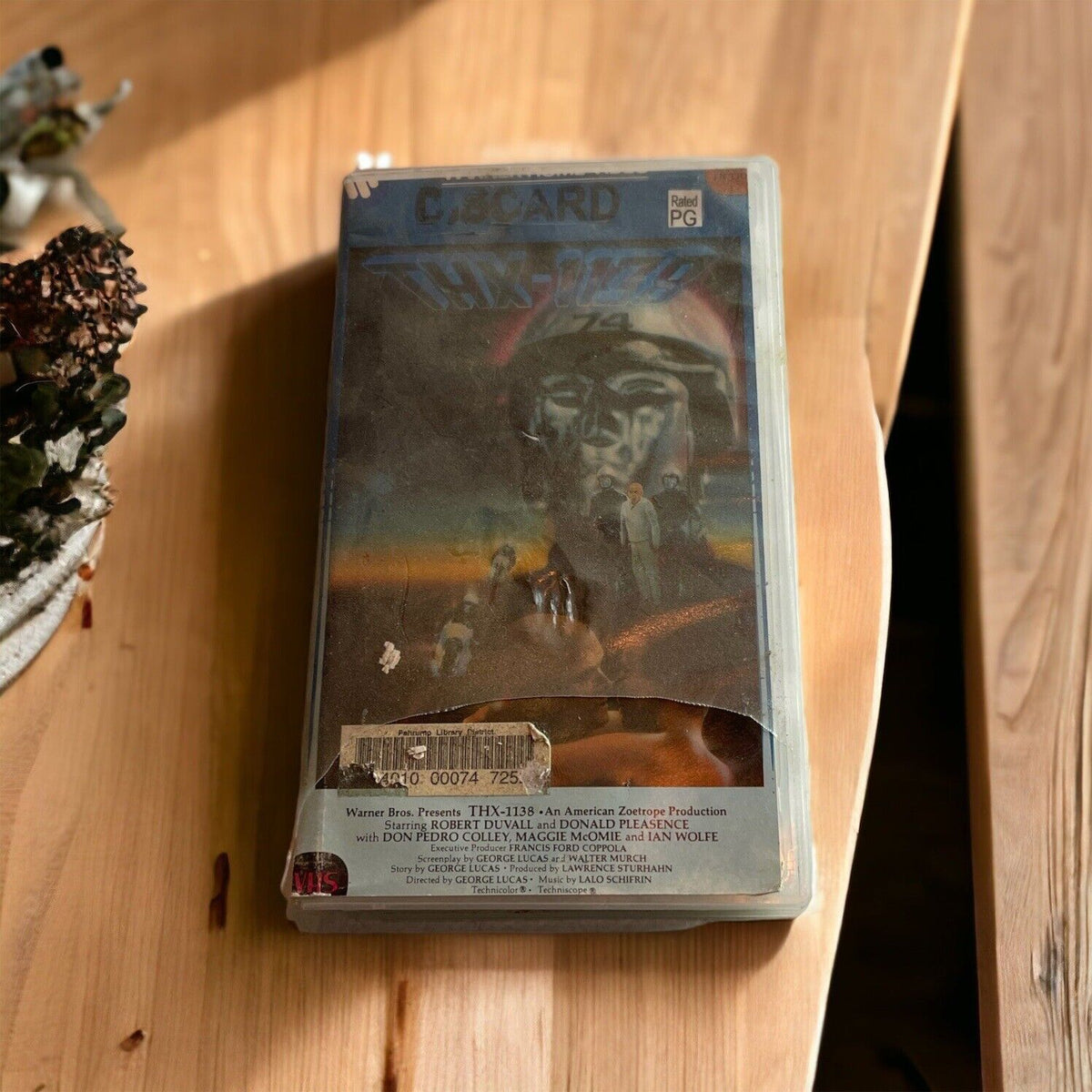 THX-1138 [VHS ·  Warner Home Video · George Lucas · 1983]