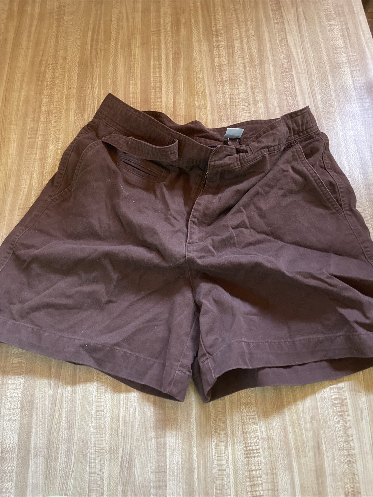 vintage liz sport shorts 14 Petite Builtin Belt