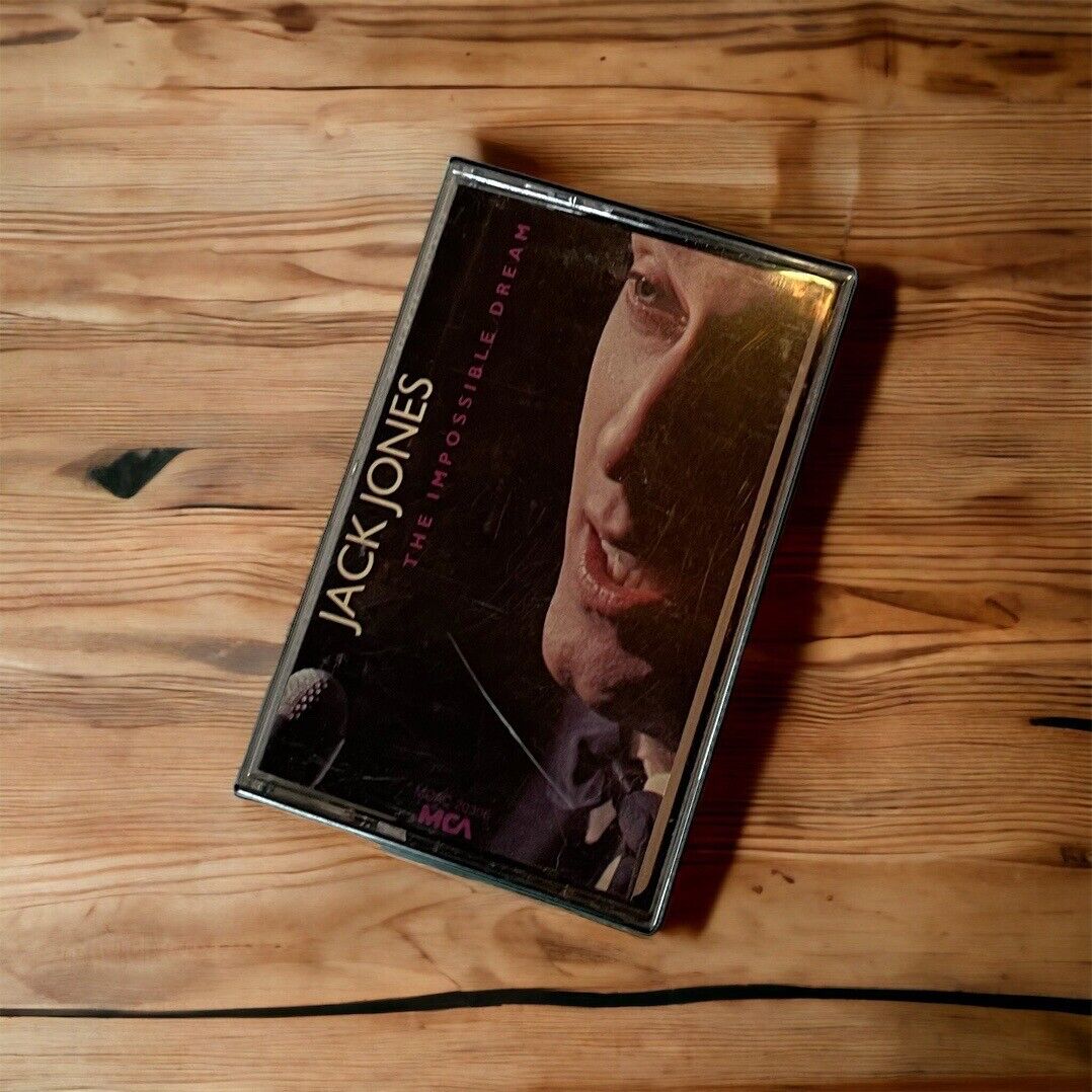 JACK JONES : The Impossible Dream Cassette Tape 