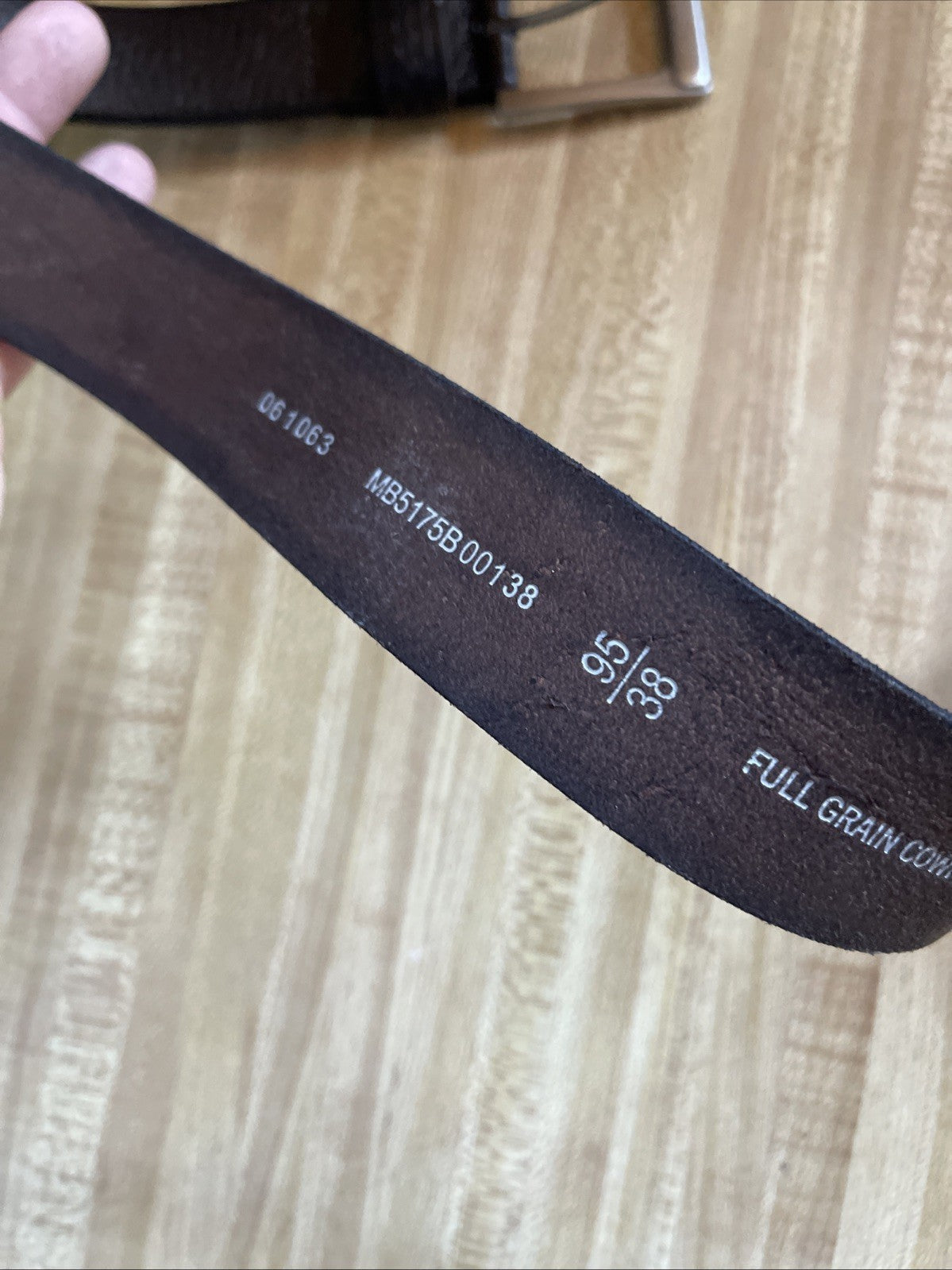 Fossil Belt Size 38 Leather 