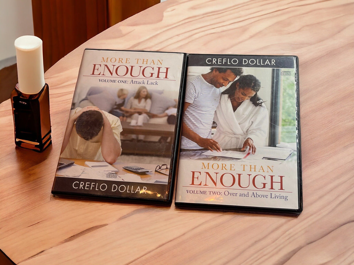 Creflo Dollar More Than Enough Lot Vol 2 Looks Like It’s Missing 2 CDs