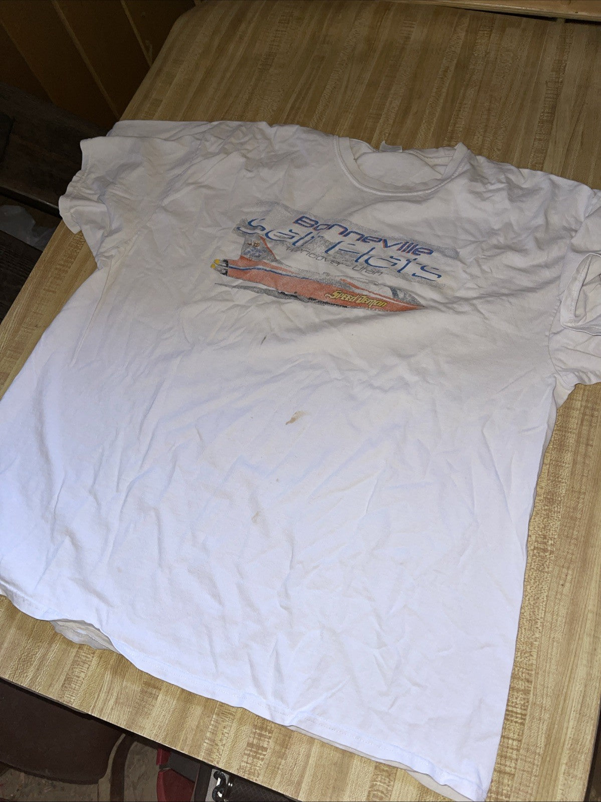 bonneville salt flats t shirt 2XL 