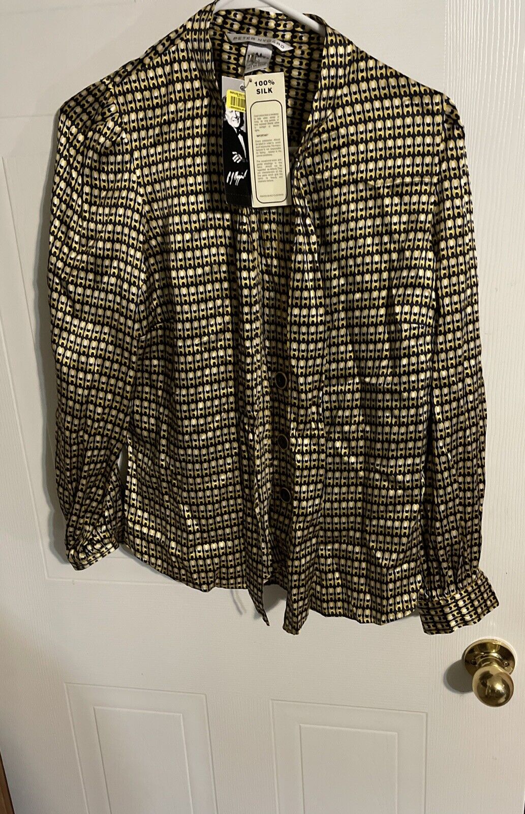 Peter Nygard Silk Top 10P