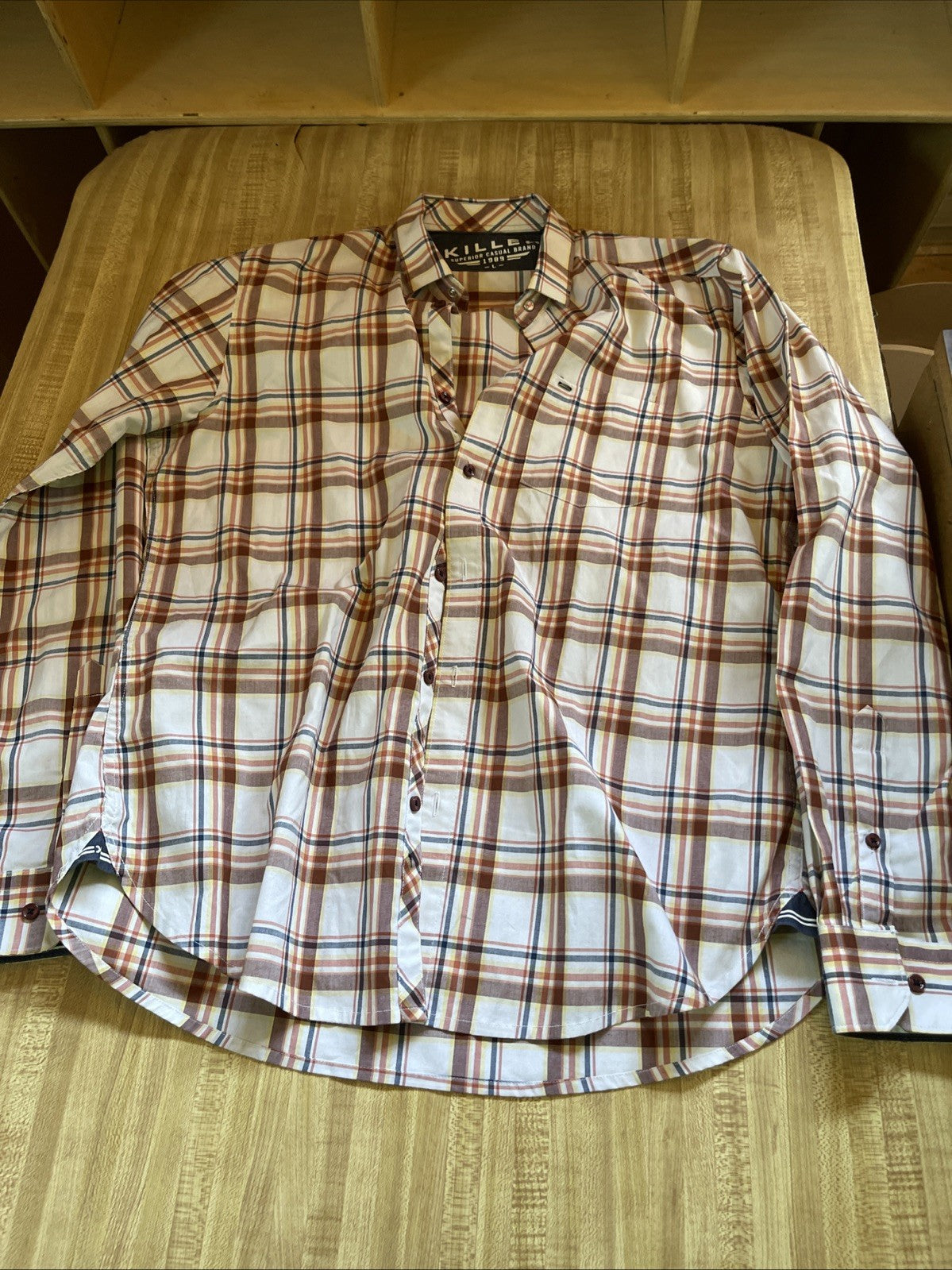 Killer Superior Casual Brand Button Up Large 