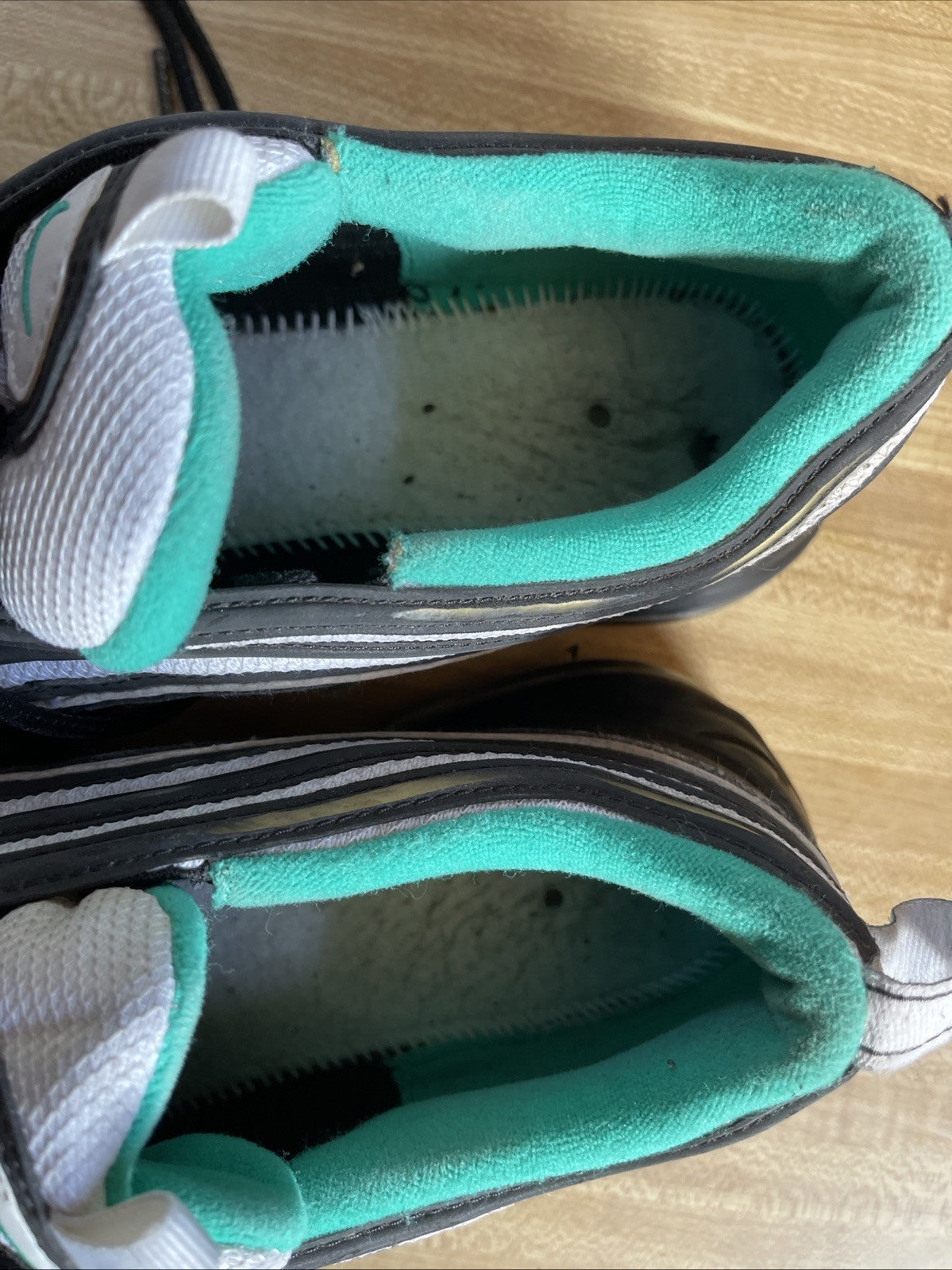 Nike Air Max 97 Black Clear Emerald Size 10.5 