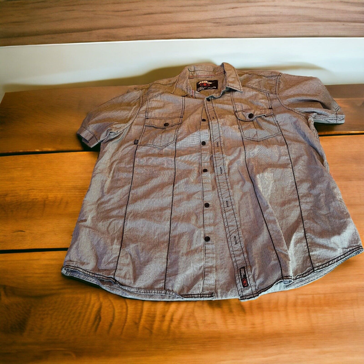 No Fear Button Up XL