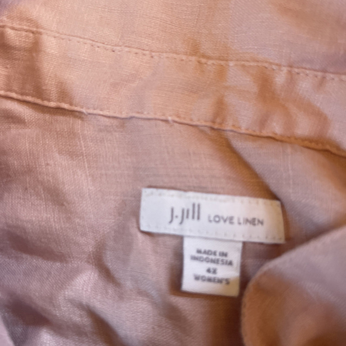 J Jill Linen Top 4X