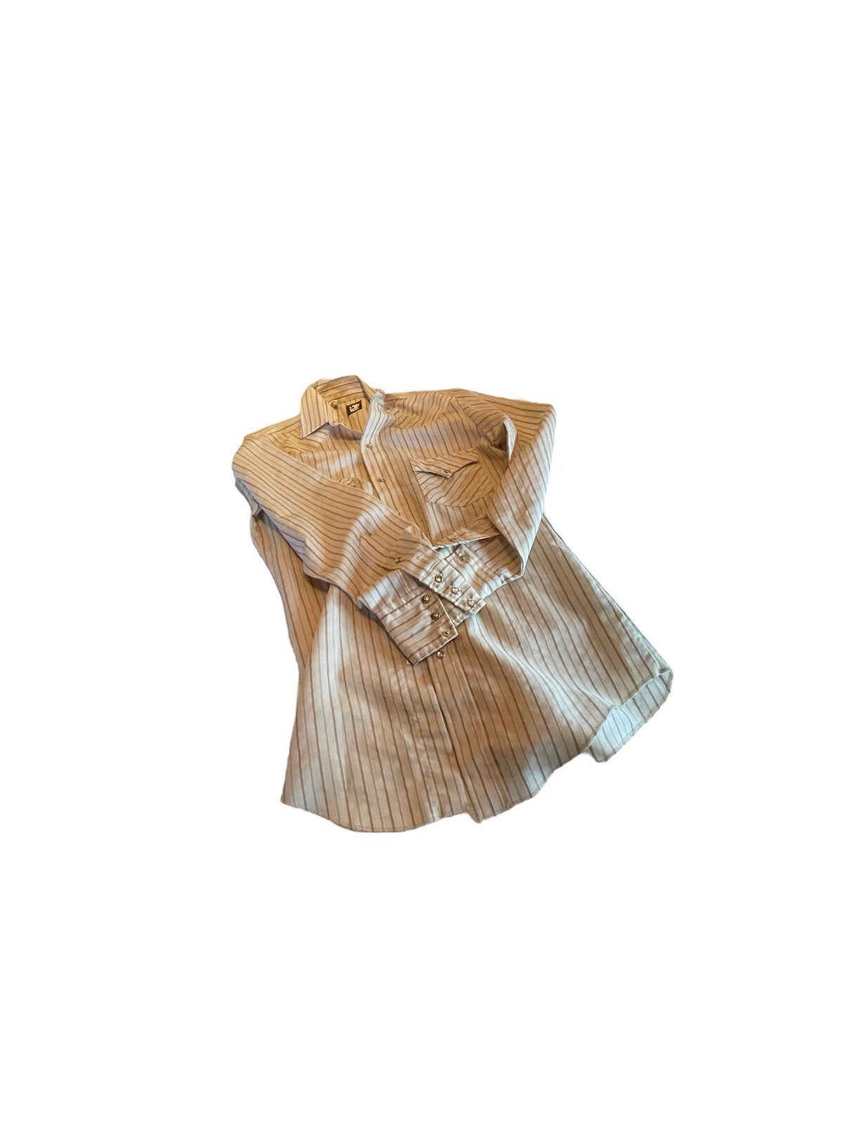 Vintage Karman Pearl Snap Large