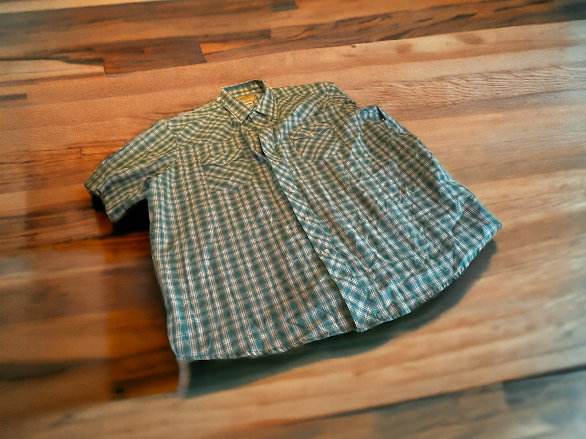 Wrangler Pearl Snap XXL