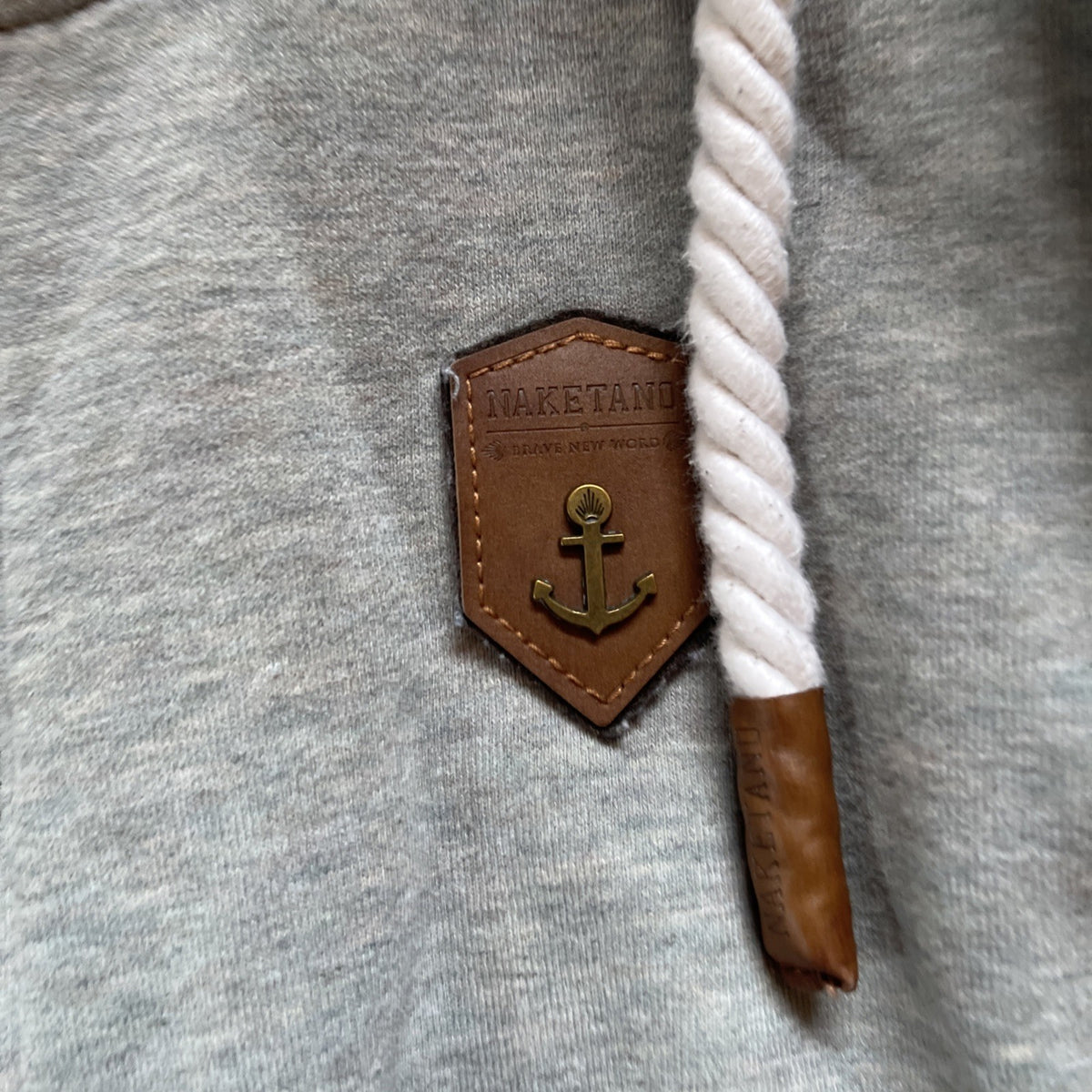 Naketano The Poets Choice Full Zip Sweater Medium 