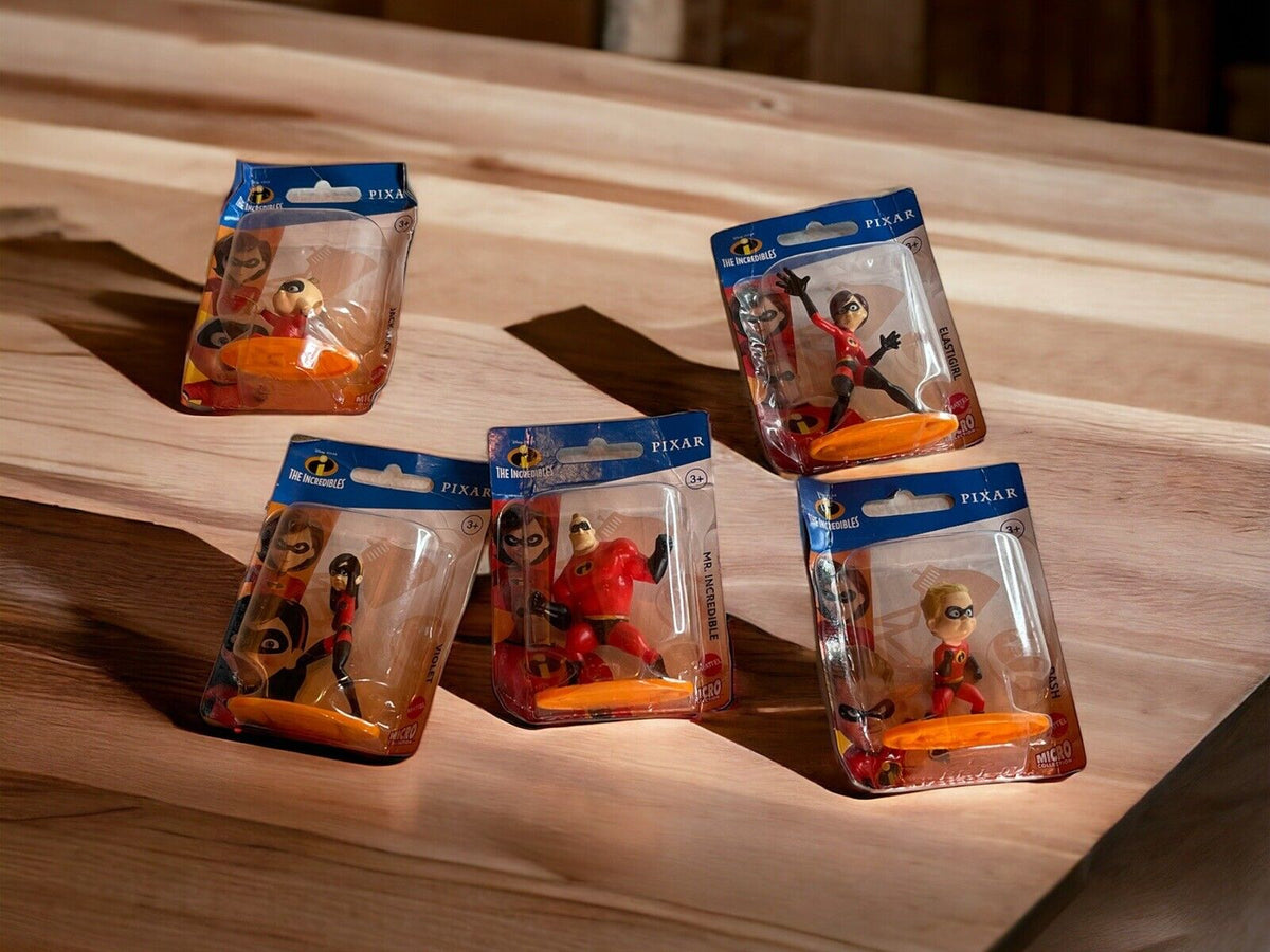Pixar The Incredibles Micro Action Figure Lot