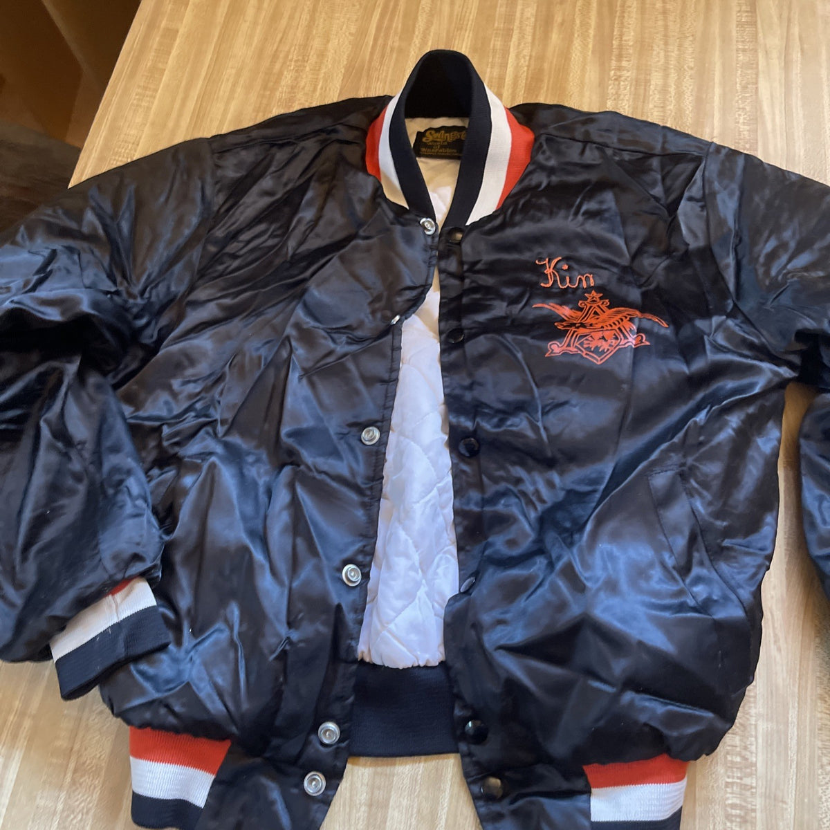 Vintage Swingter Michelob Beer Jacket Small 