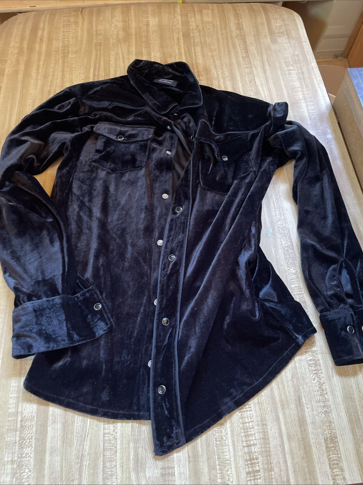 Standard Issue Velvet Pearl Snap Medium