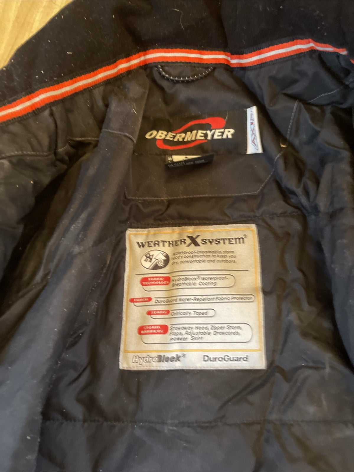 Obermeyer WeatherXSystem Ski Jacket Large 