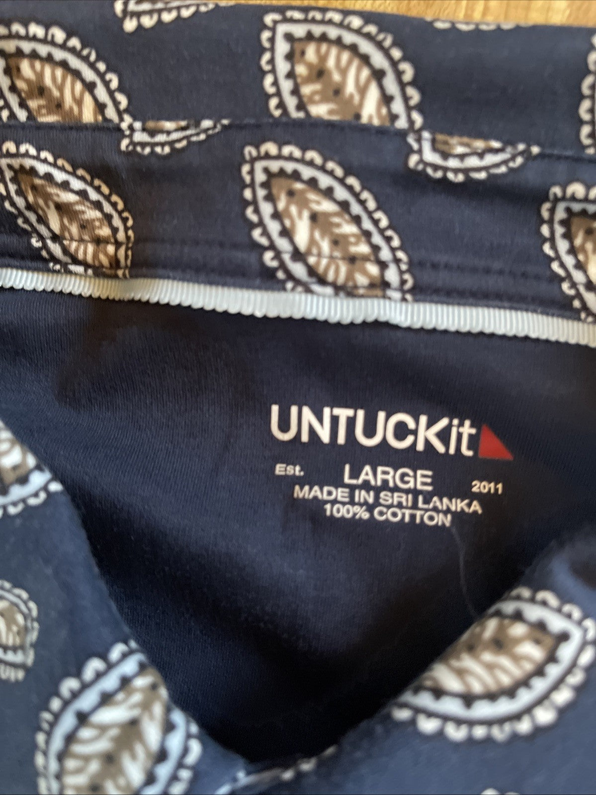 Untuckit Polo Large 
