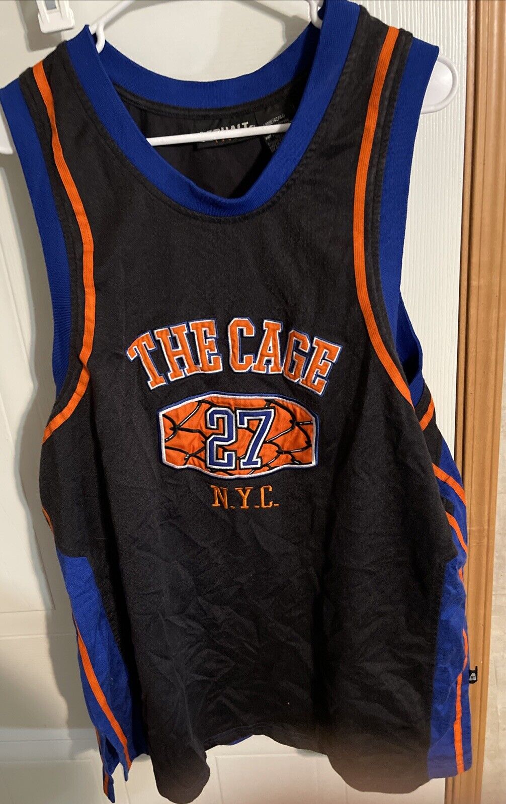 Vintage Starter Asphalt Legend The Cage Jersey Large 