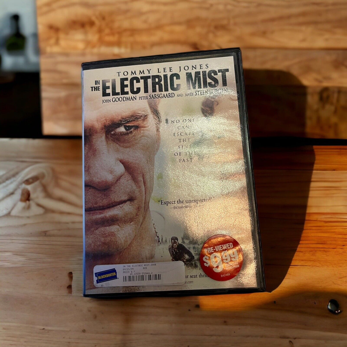 In the Electric Mist (DVD, 2008) In Blockbuster Case