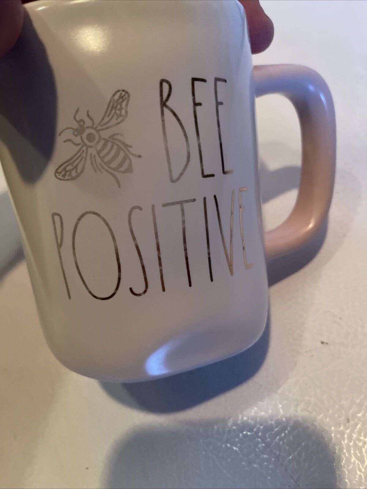 Rae Dunn Bee Positive Mug