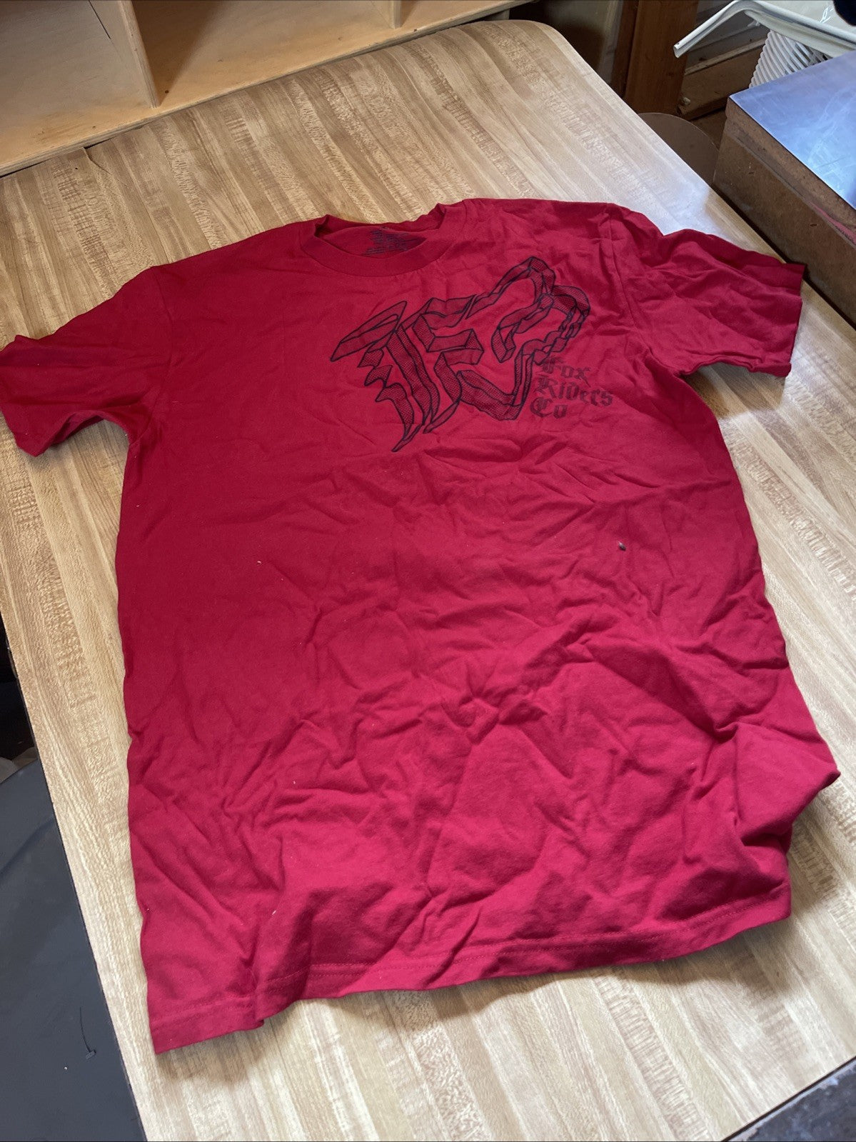 Fox Racing T Shirt Medium