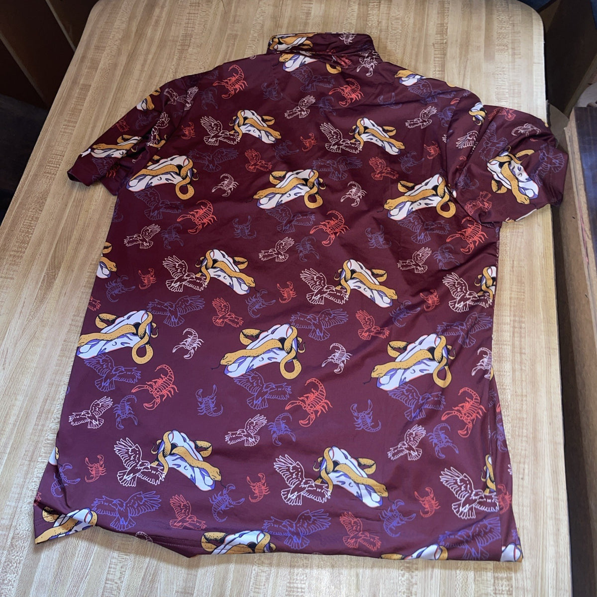 Raised By Coyotes Polo Large 