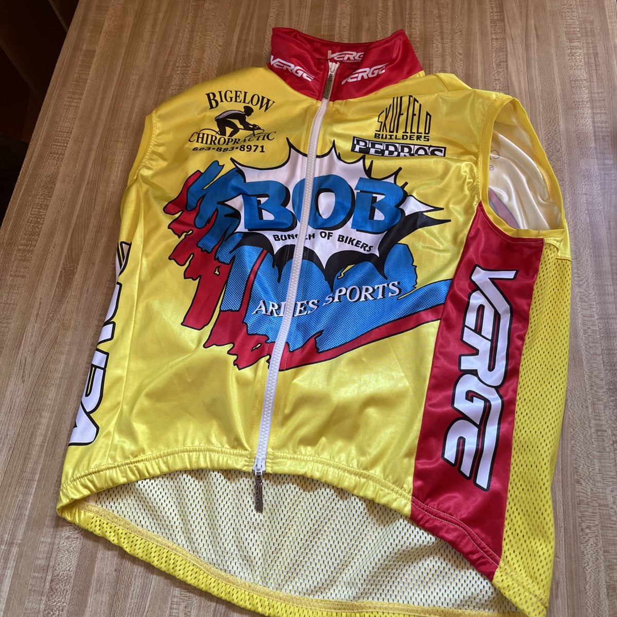 verge cycling jersey Large 