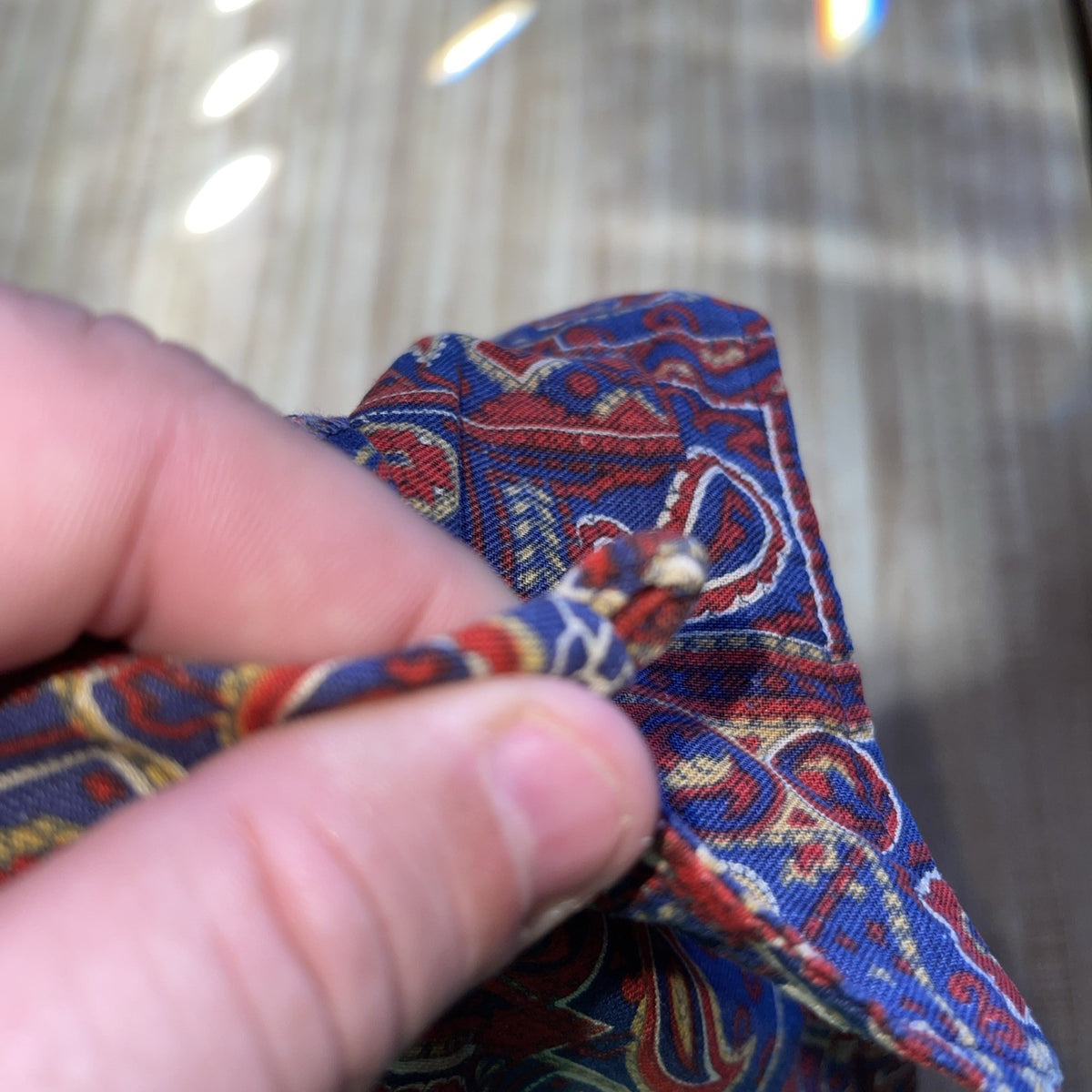 Vintage Arrow King Cotton Sanforized Button Up Loop Collar Large 