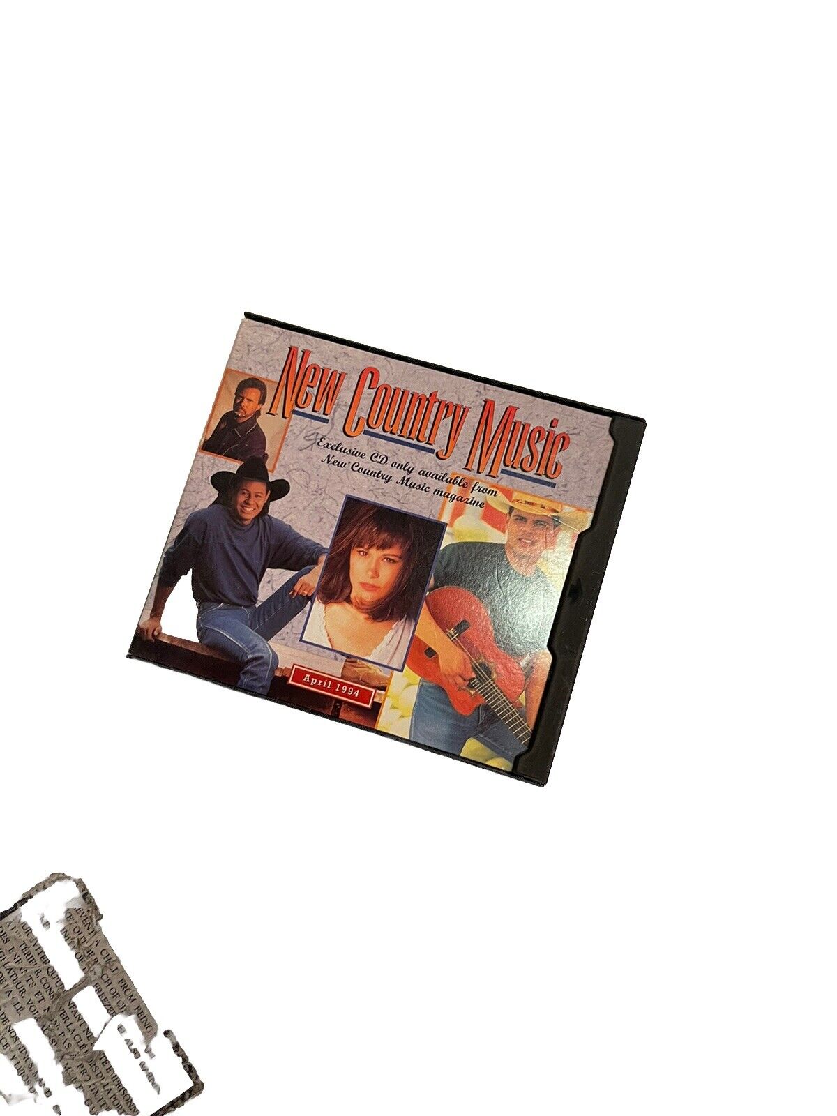 New Country Music Magazine Cd Kenny Chesney Vintage