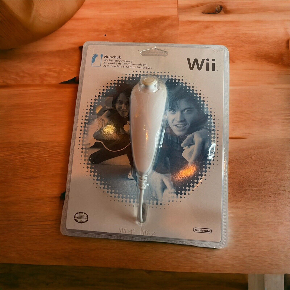 NEW Genuine Authentic Official Nintendo Wii Nunchuk Controller White Sealed 