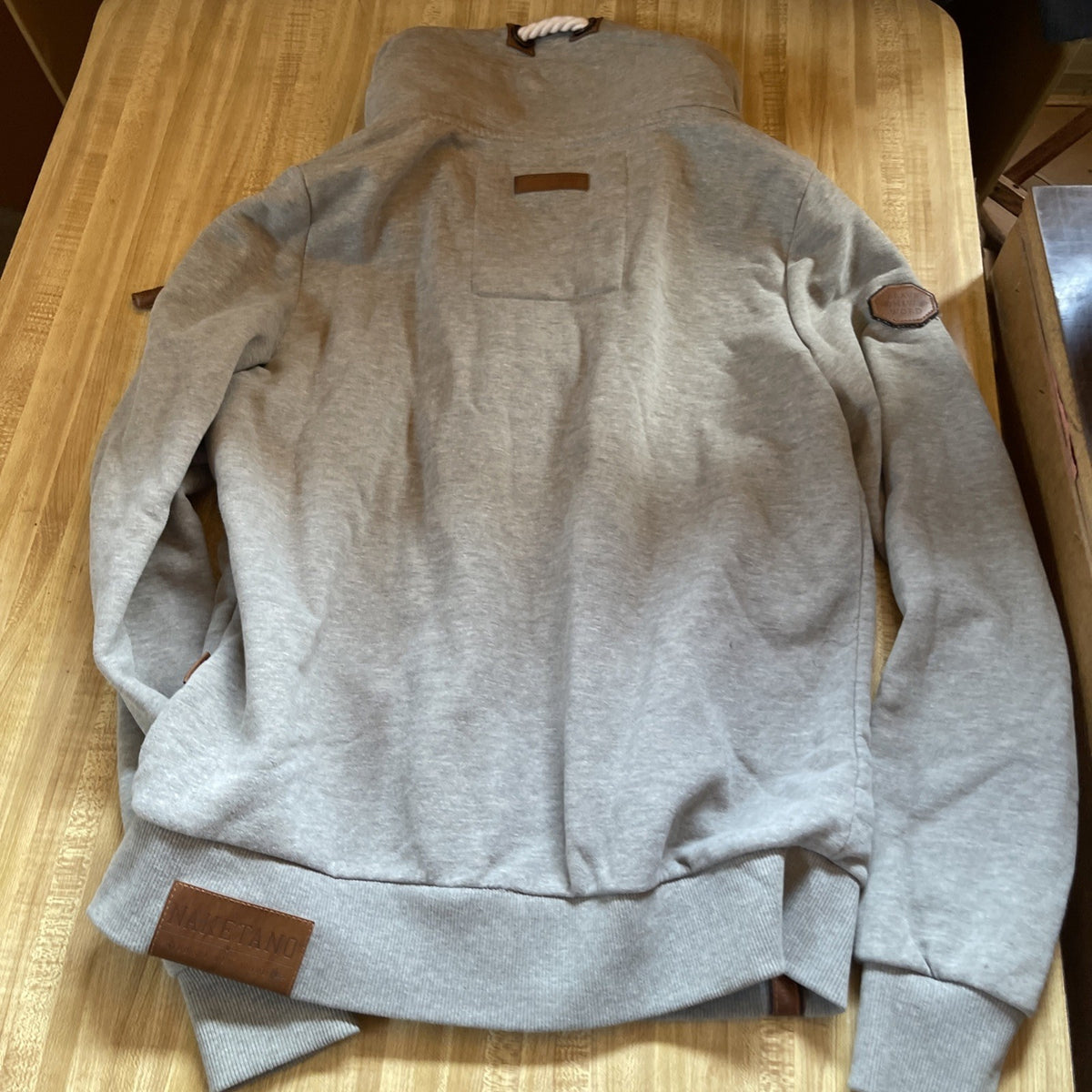 Naketano The Poets Choice Full Zip Sweater Medium 