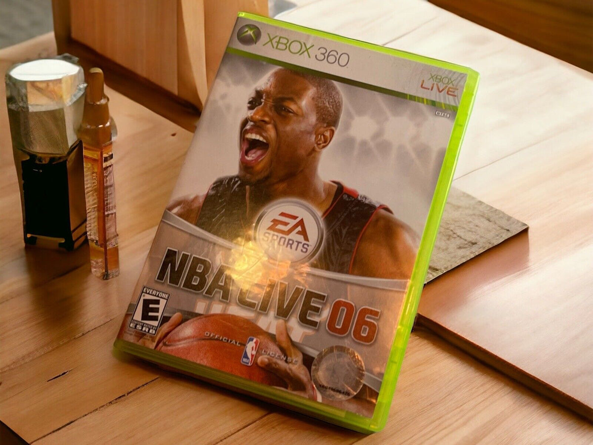 NBA Live 06 (Microsoft Xbox 360, 2005) CIB