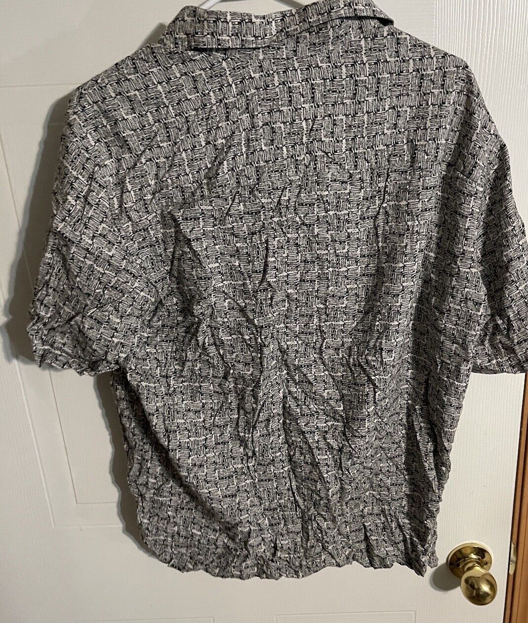 Crazy Horse Button Up Large 