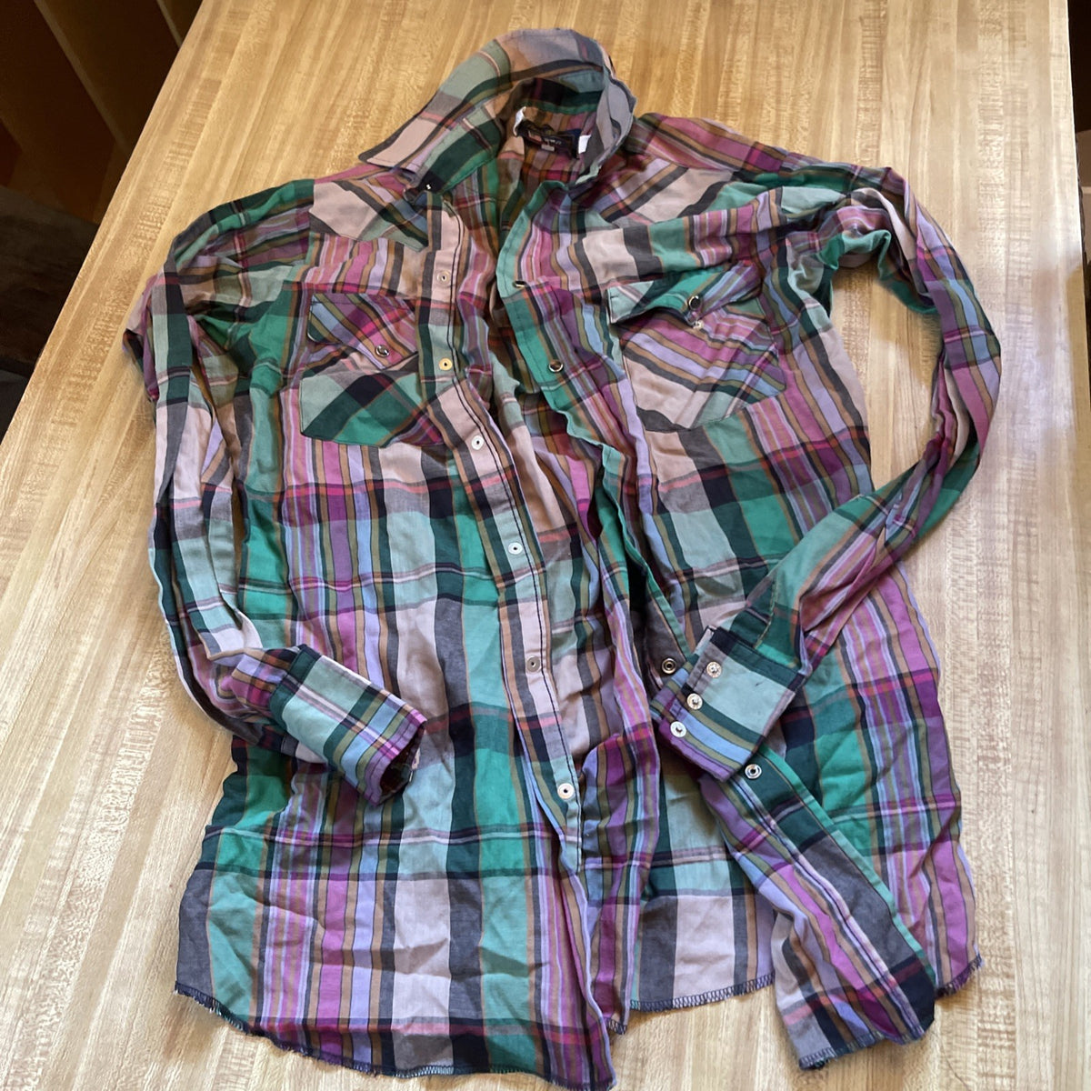 panhandle slim pearl snap shirt 15.5