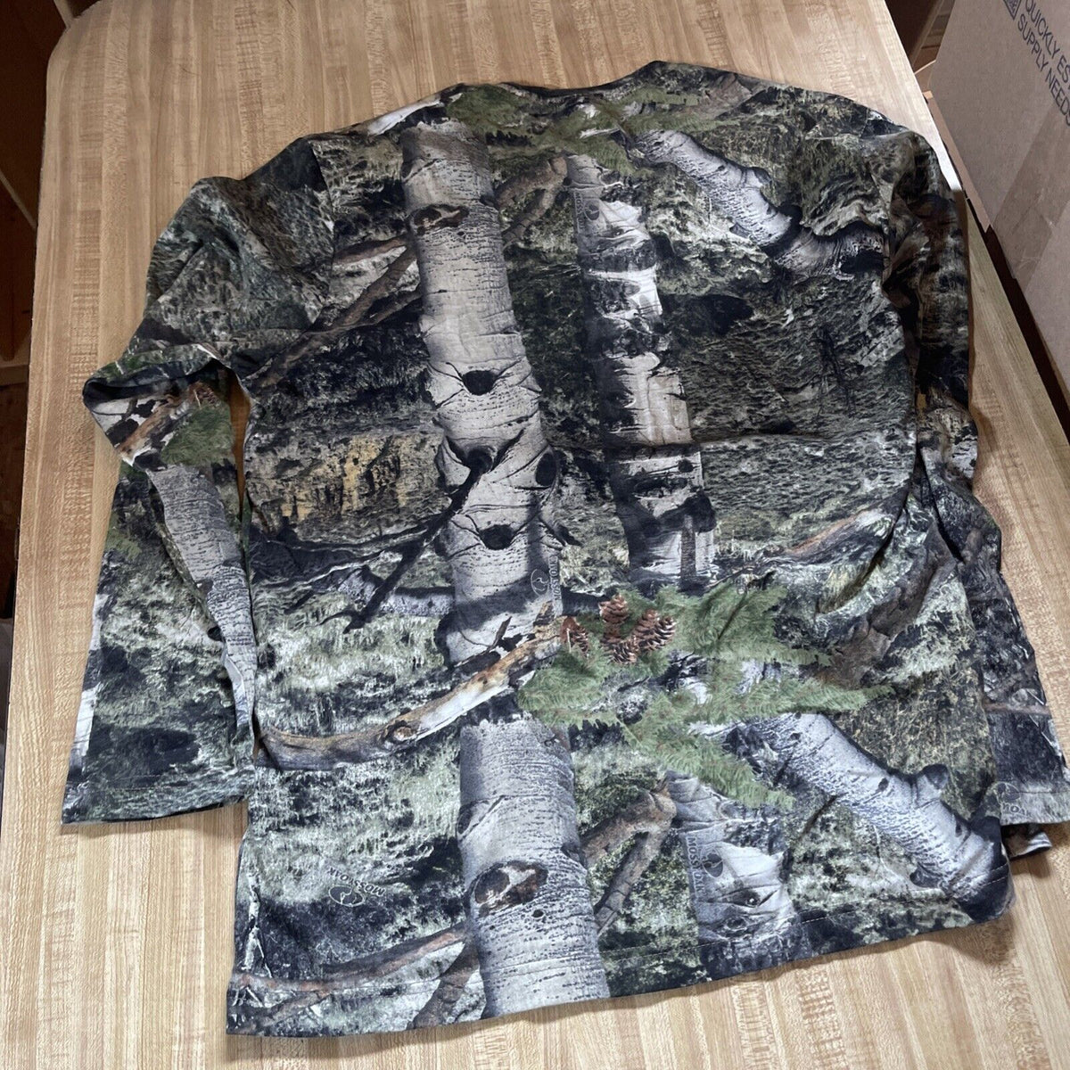 Mossy Oak Camo Shirt XL
