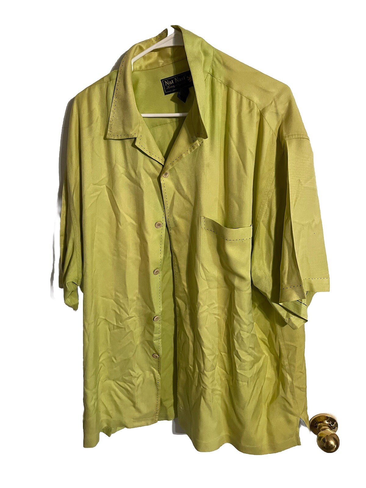 Nat Nast Silk Shirt XL