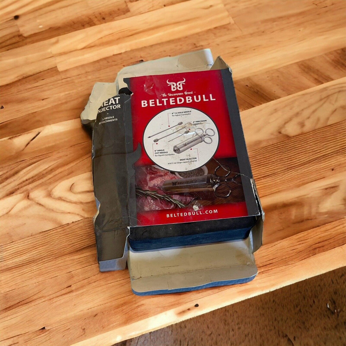 Belted Bull Meat Injector Open Box