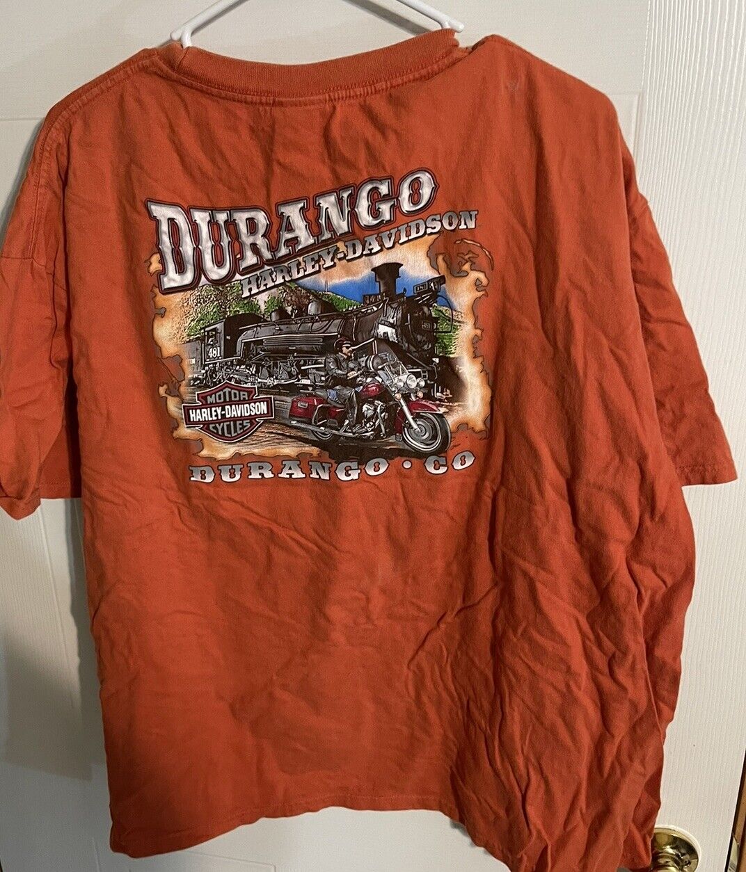 Harley Davidson Durango Colorado Pocket T Shirt 2XL 