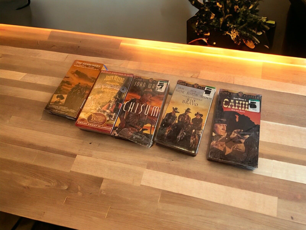 John Wayne VHS Lot 