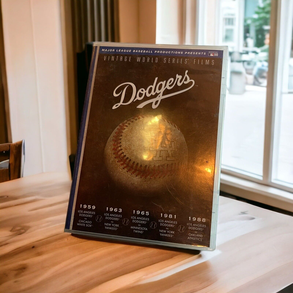 MLB Vintage World Series Films - LA Dodgers 1959, 1963, 1965, 1981 & 1988 (DVD)