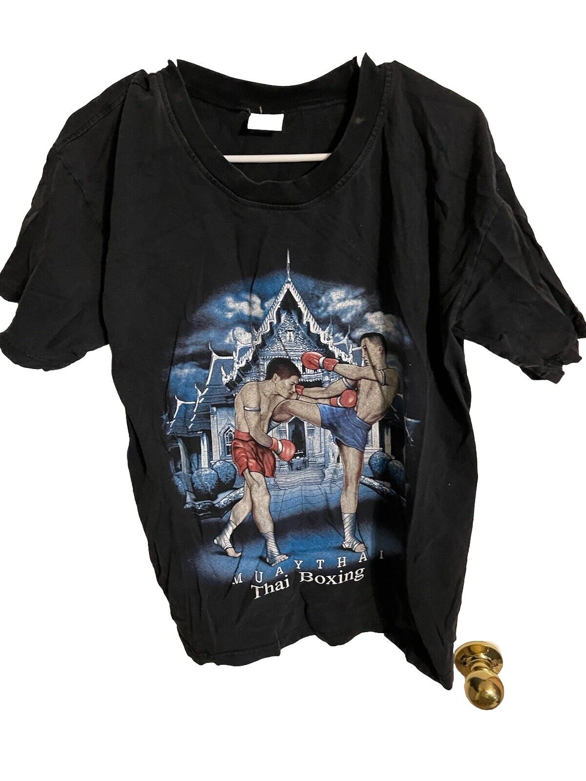 Must Thai Thai Boxing T Shirt Large 