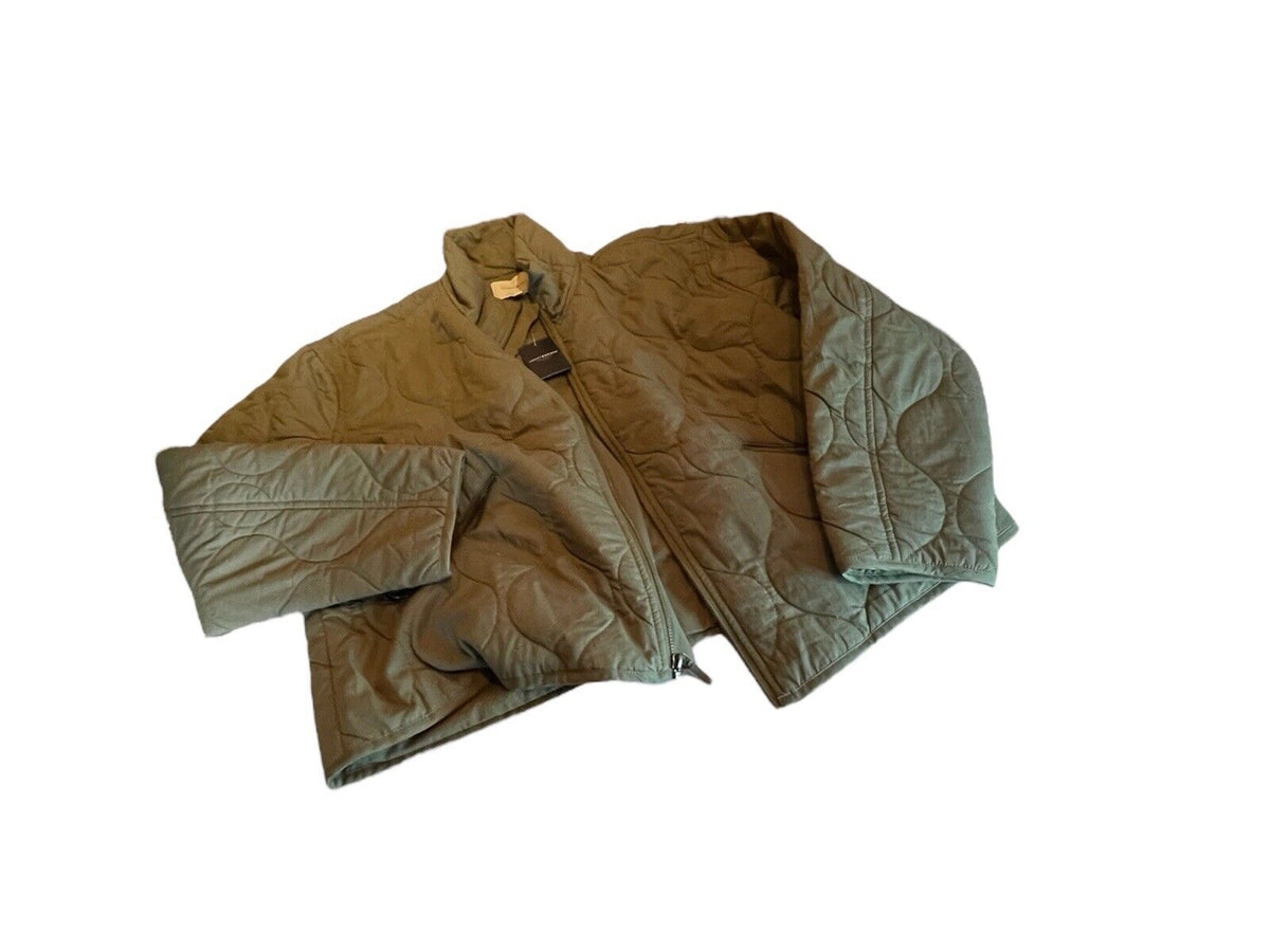 Lucky Brand Quilted Puffer Jacket Large 