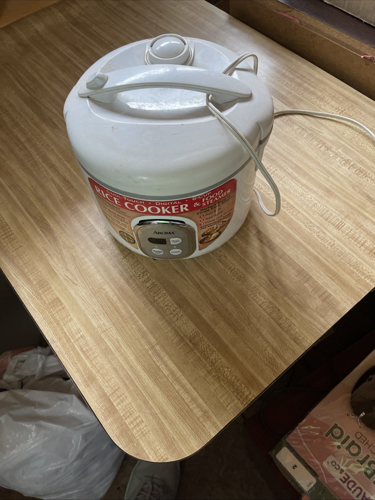 aroma 8 cup rice cooker