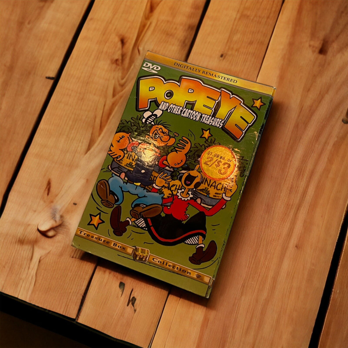 Popeye Remastered Dvd