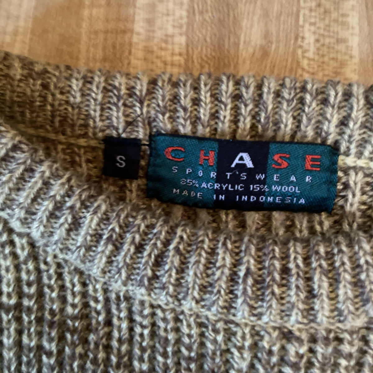 Vintage Chase Sportswear Sweater Small 