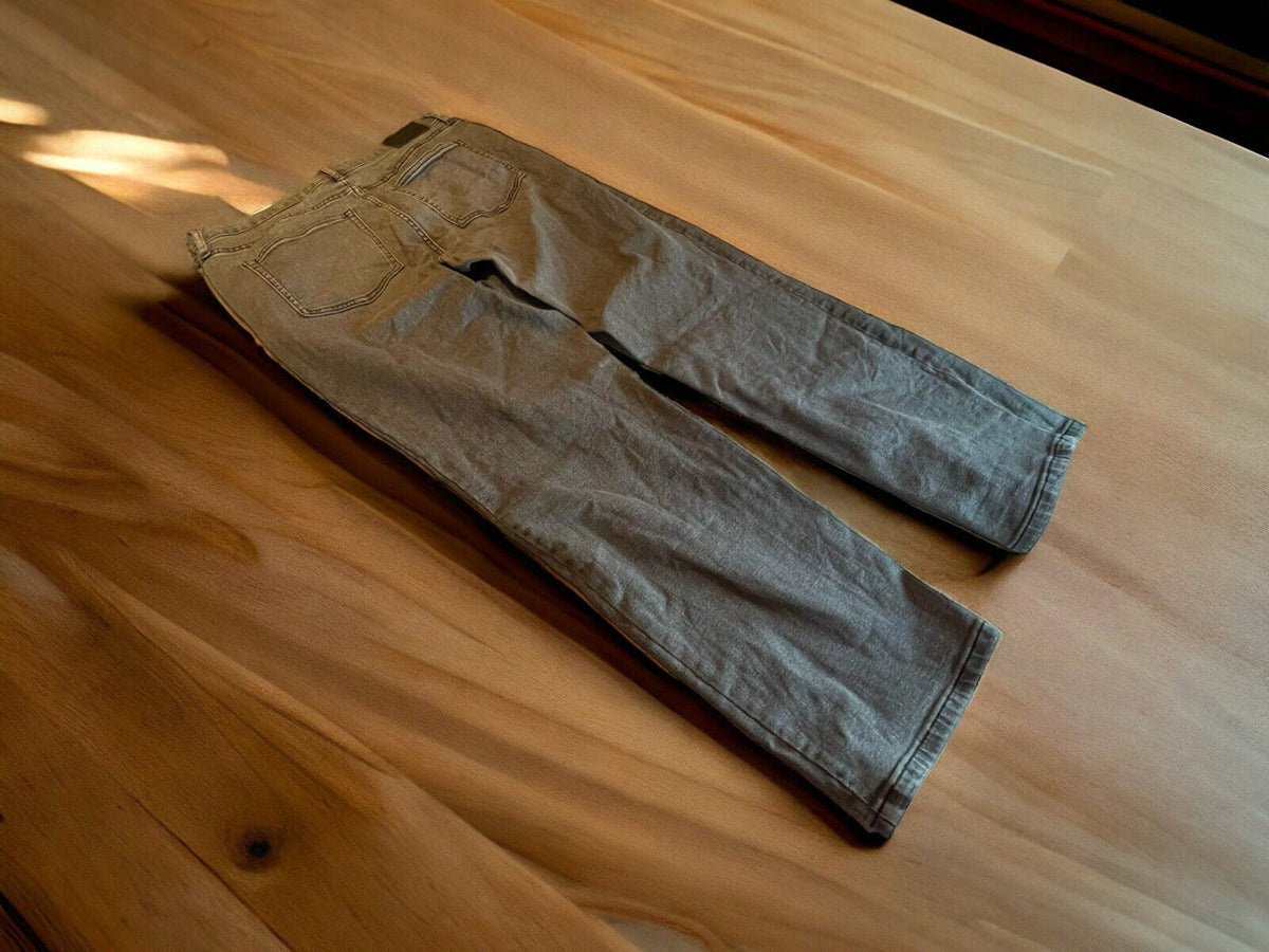 Everlane High Rise Slim Straight Buttonfly 32 Regular 