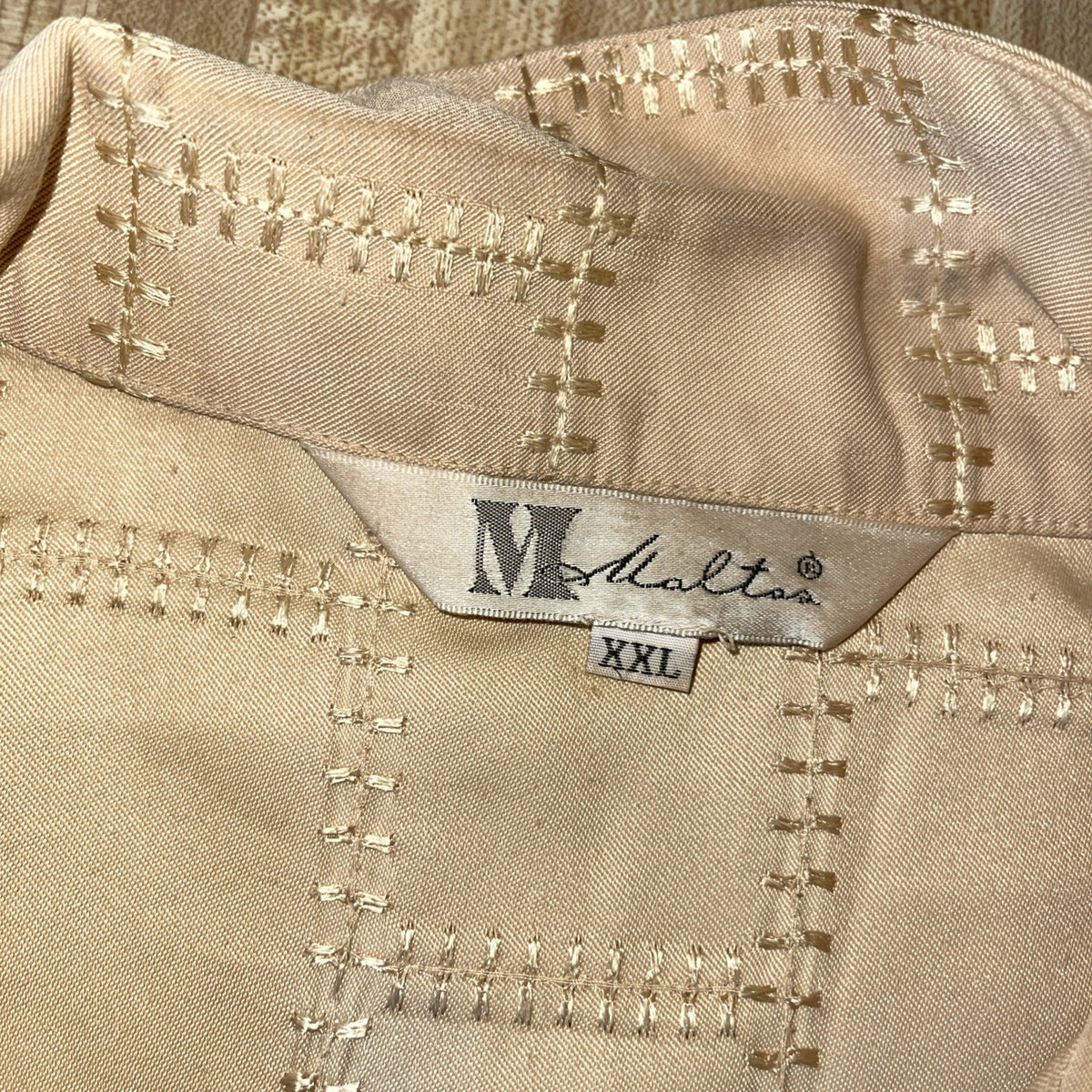 Vintage Maltos Button Up XXL 