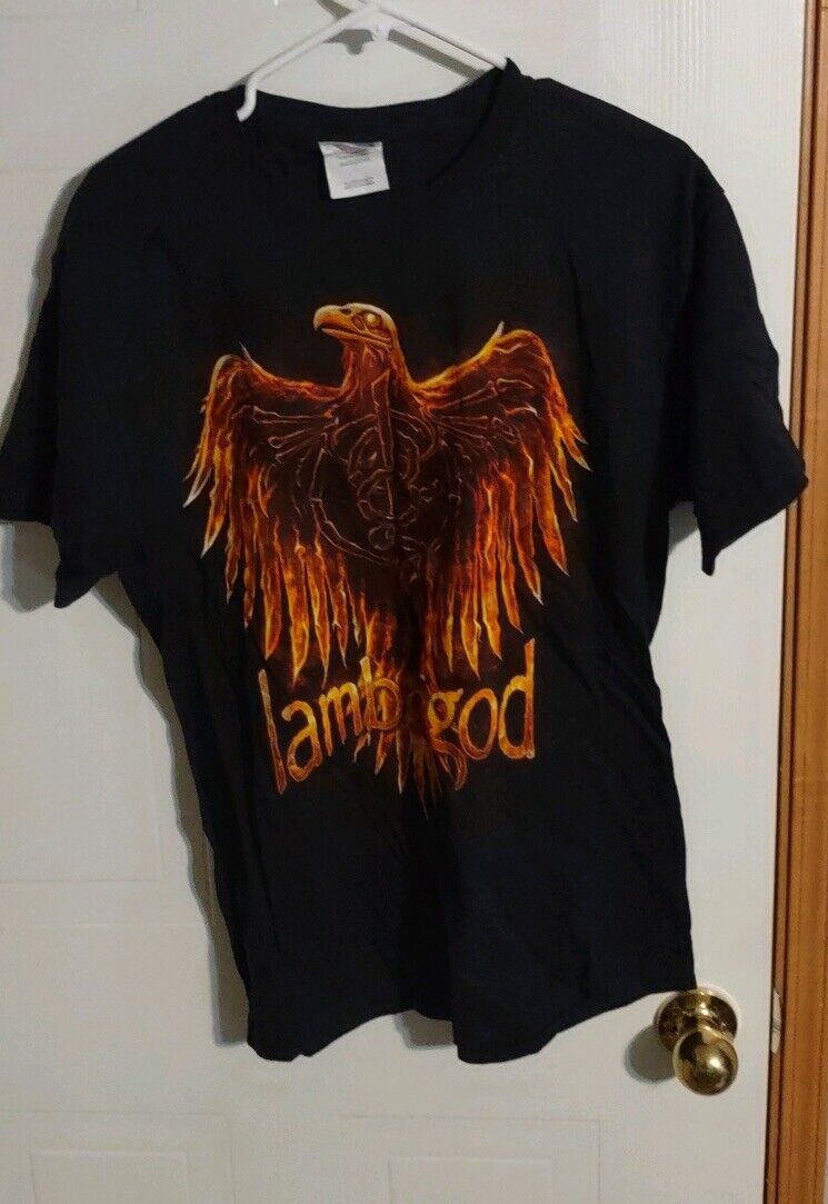 Lamb Of God T Shirt Medium 
